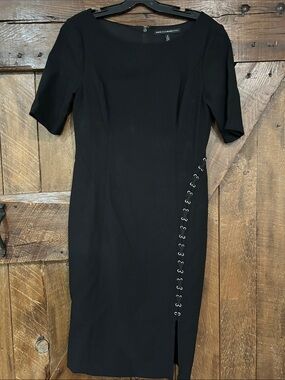 White House Black Market Sheath Dress with Side Grommet Detail - Women